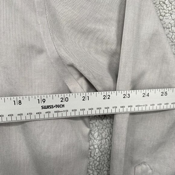 Kenneth Cole Shirt Mens Wearness16.5-32-33 Long Sleeve Grey Front Full Button Up - Picture 2 of 7